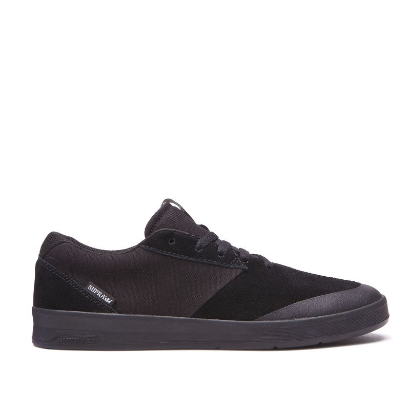 Supra Shifter Skaterschuhe Herren - Schwarz/Weiß IOF46263